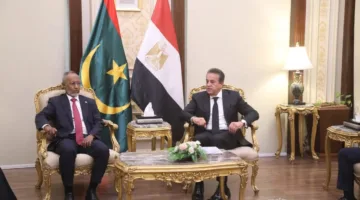 وزير الصحة يتناقش مع نظيره الموريتاني لتعزيز التعاون في المجال الصحي