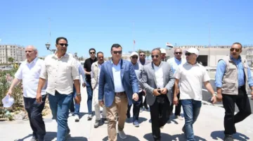 وزير الإسكان يزور مشروعات “العلمين الجديدة” وكوبري C19 كأبرز محطات الجولة