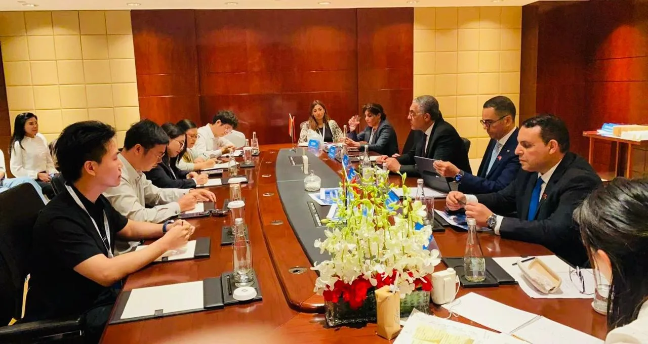 وزير الاستثمار يشارك في فعاليات المائدة المستديرة لصناعات التعدين والبتروكيماويات بالصين وزير الاستثمار يشارك في فعاليات المائدة المستديرة لصناعات التعدين والبتروكيماويات بالصين