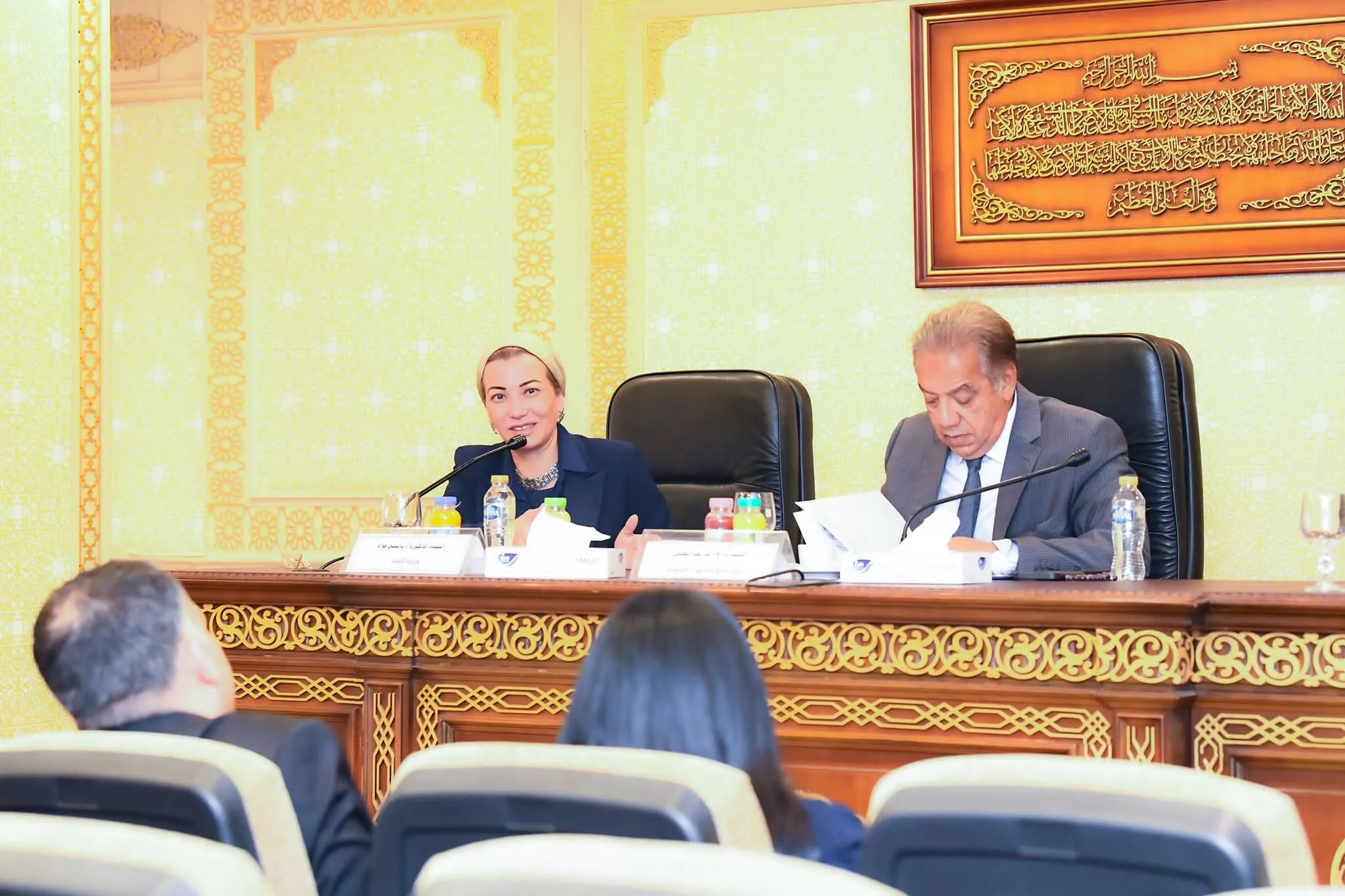وزيرة البيئة: التصحر يشكل خطراً على 45% من أراضي إفريقيا، ومصر تبرز كزعيمة في الابتكارات البيئية المستندة إلى الطبيعة. وزيرة البيئة: التصحر يشكل خطراً على 45% من أراضي إفريقيا، ومصر تبرز كزعيمة في الابتكارات البيئية المستندة إلى الطبيعة.
