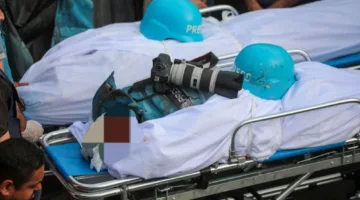 227 صحفيًا استشهدوا بعد رحيل الصحفي مؤمن أبو العوف.