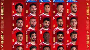23 لاعبًا: التشكيلة النهائية للنادي الأهلي في كأس العالم للأندية