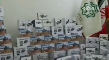 استيلاء على 402 طائرة مسيرة في جنوب إيران