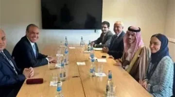 وزير الخارجية يناقش مع نظيره السعودي مستجدات الوضع في قطاع غزة