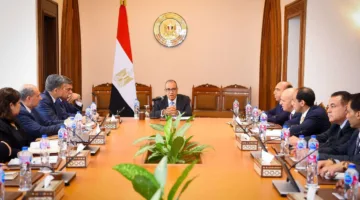 وزير الخارجية يلتقي برؤساء وأعضاء مركز القاهرة الدولي لتسوية النزاعات والحفاظ على السلام وبنائه