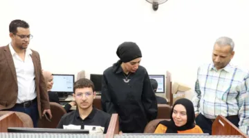 رئيس جامعة الأقصر يزور امتحانات كليتي الطب وعلوم الحاسوب