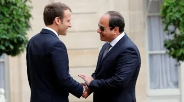 السيسي وماكرون يناقشان مستجدات القضية الفلسطينية ومؤتمر حل الدولتين