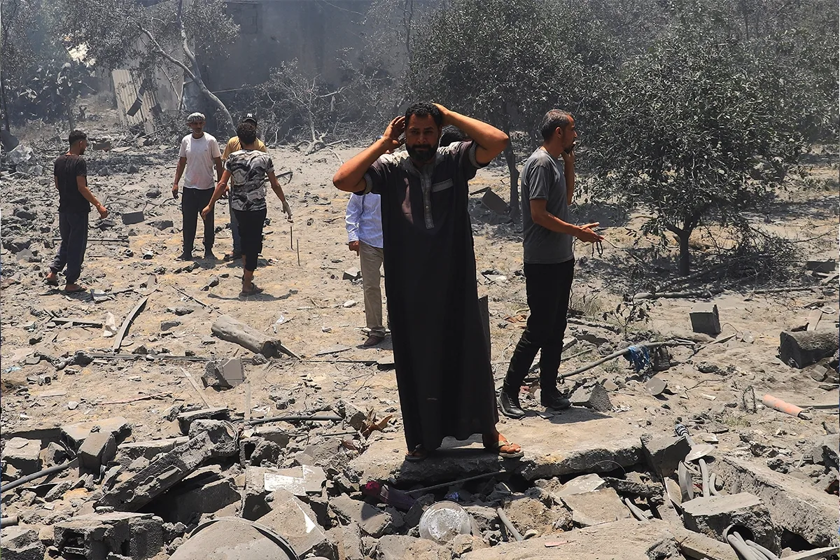 مقتل 60 فلسطينيًا على الأقل في أحدث غارات الاحتلال الإسرائيلي مقتل 60 فلسطينيًا على الأقل في أحدث غارات الاحتلال الإسرائيلي