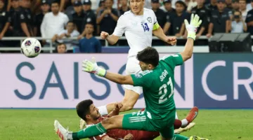 قطر تتعرض للهزيمة أمام أوزبكستان بنتيجة 3-0