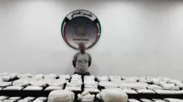 «الداخلية»: إحباط محاولة تهريب حوالي 200 كغم من مادة الشبو بحوزة شخص من جنسية آسيوية