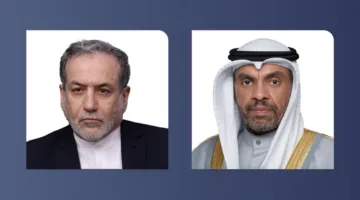 وزير الخارجية يُعرب عن دعم الكويت لإيران ضد الاعتداءات الإسرائيلية.