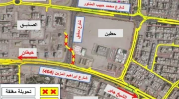«الطرق» تعلن غلق مدخل شارع إبراهيم المزين نحو خيطان يوم الأحد