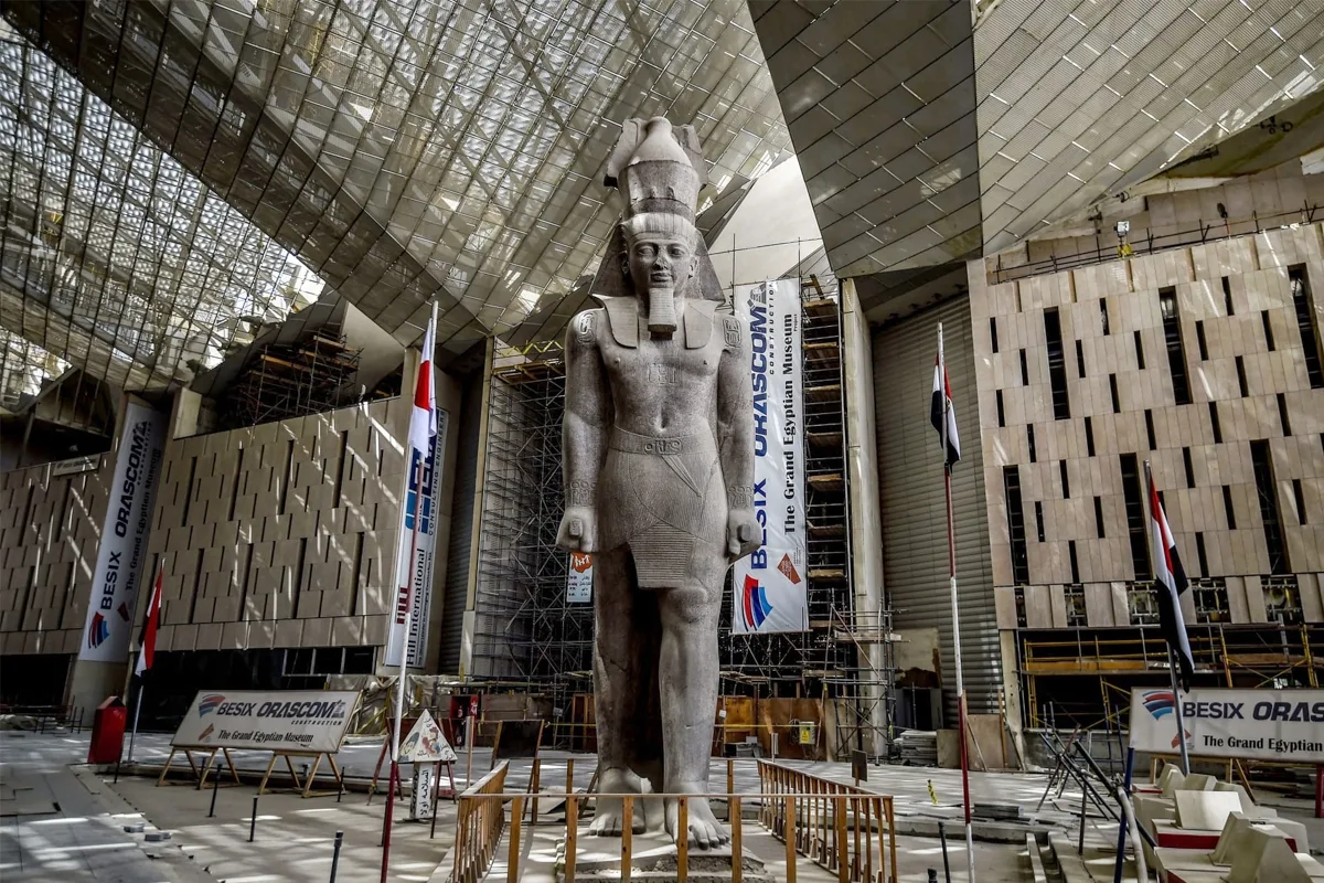 مصر تؤخر الافتتاح الرسمي لمتحفها الضخم مصر تؤخر الافتتاح الرسمي لمتحفها الضخم