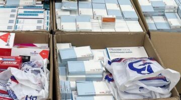 «الجمارك»: thwarting an attempt to smuggle 1,837 medicine boxes in Al-Abdali