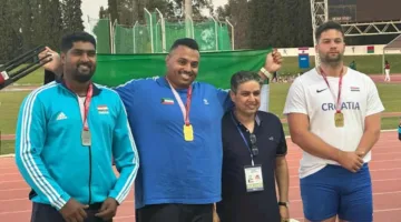 ميداليات ذهبية وفضية لفيصل وضاري في بطولة «القوى»