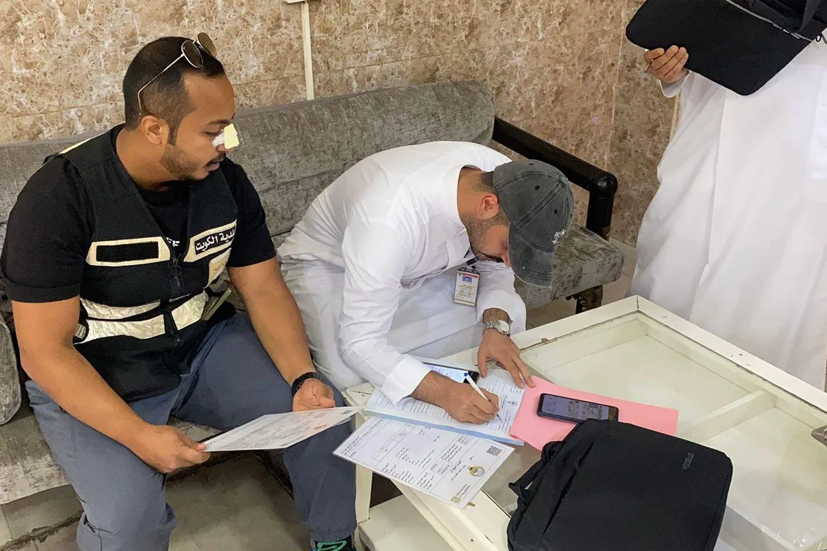 إصدار 43 مخالفة في أسواق الجهراء إصدار 43 مخالفة في أسواق الجهراء