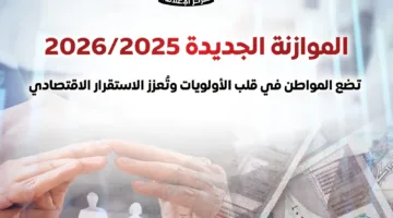 “مجلس الوزراء”: ميزانية 2025 – 2026 تركز على المواطن كأولوية وتعزز الاستقرار الاقتصادي