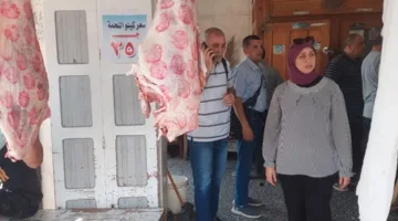 تموين البحيرة: ضبط 539 كيلو من اللحوم المذبوحة بطريقة غير قانونية وغير صالحة للاستهلاك.