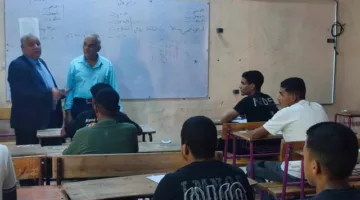 وكيل وزارة التعليم في الأقصر يراقب امتحانات الدبلومات الفنية