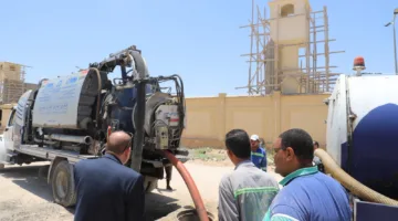 رئيس إدارة الصرف الصحي في الإسكندرية يقوم بزيارة محطة معالجة المجزر الآلي لتعزيز الدعم الفني والبيئي.