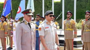 الملحق العسكري المصري يلتقي بصدام حفتر لمناقشة تعزيز الأمن على الحدود بين مصر وليبيا