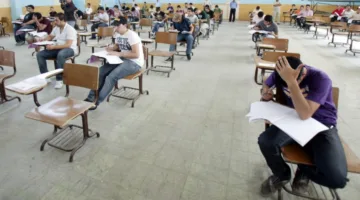 طلاب التوجيهي يعبرون عن ارتياحهم تجاه امتحان اللغة العربية.