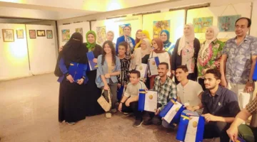 قصور الثقافة تدشن معرض “تجربة شخصية” في المنيا ضمن مشروع المعارض المتنقلة.. صور