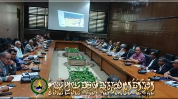 اجتماع تنسيقي لتجنب تقاطعات خط سكك طابا – العريش وتحديد التعويضات في شمال سيناء