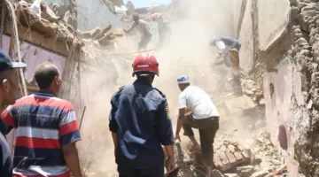 استخرج جثمان فتاة من تحت أنقاض المنزل المنهار في دندرة بقنا
