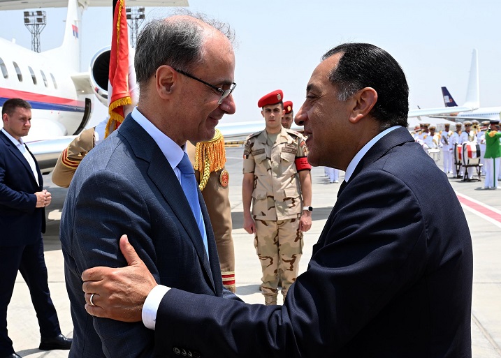 مدبولي: زيارة رئيس وزراء صربيا إلى مصر تعكس بداية جديدة في العلاقات بين البلدين مدبولي: زيارة رئيس وزراء صربيا إلى مصر تعكس بداية جديدة في العلاقات بين البلدين