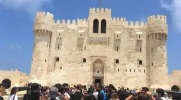 إقبال ملحوظ على قلعة قايتباي في اليوم الرابع من العيد