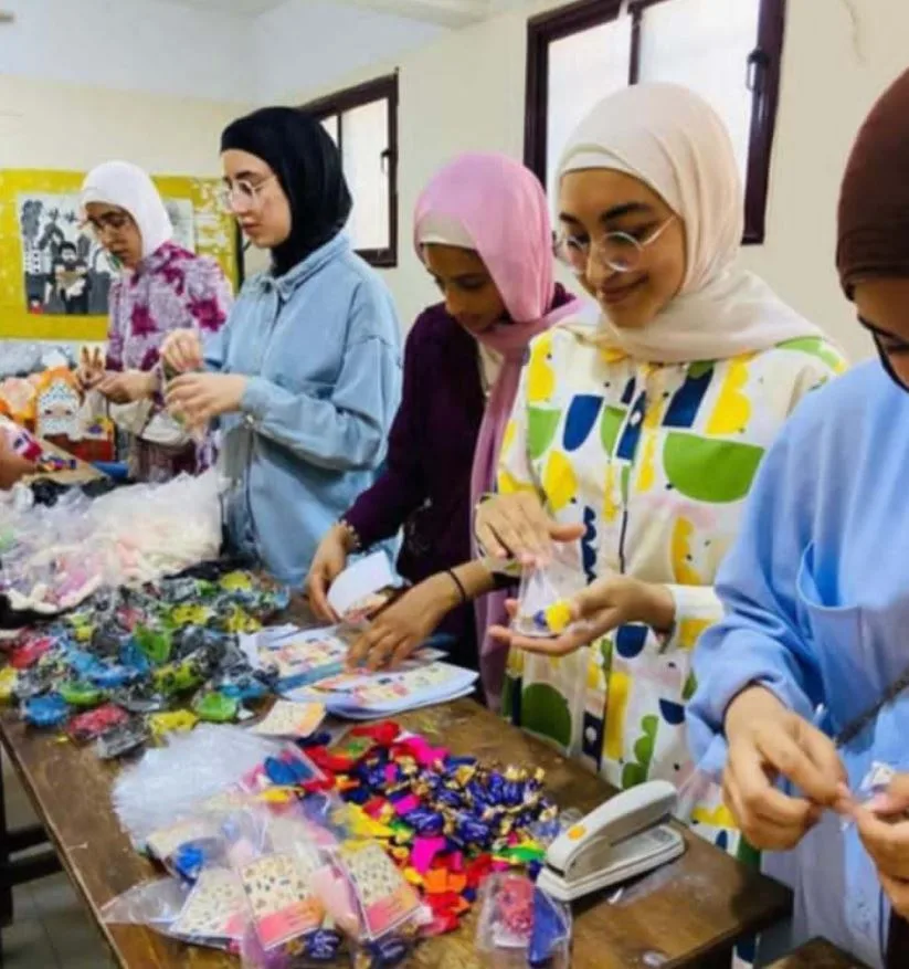شباب مركز العريش يزرعون السعادة في قلوب الأطفال في يوم عيد الأضحى الأول شباب مركز العريش يزرعون السعادة في قلوب الأطفال في يوم عيد الأضحى الأول