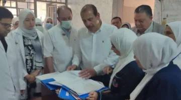 نائب وزير الصحة يقوم بزيارة المرافق الصحية في الدقهلية ويقترح منح مكافآت تشجيعية للمتفوقين.