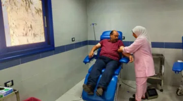 محافظ البحيرة: 358 متطوعًا في اليوم الأول من الحملة الوطنية للتبرع بالدم