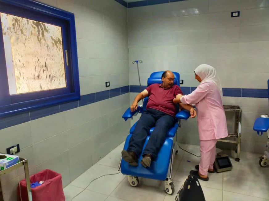 محافظ البحيرة: 358 متطوعًا في اليوم الأول من الحملة الوطنية للتبرع بالدم
