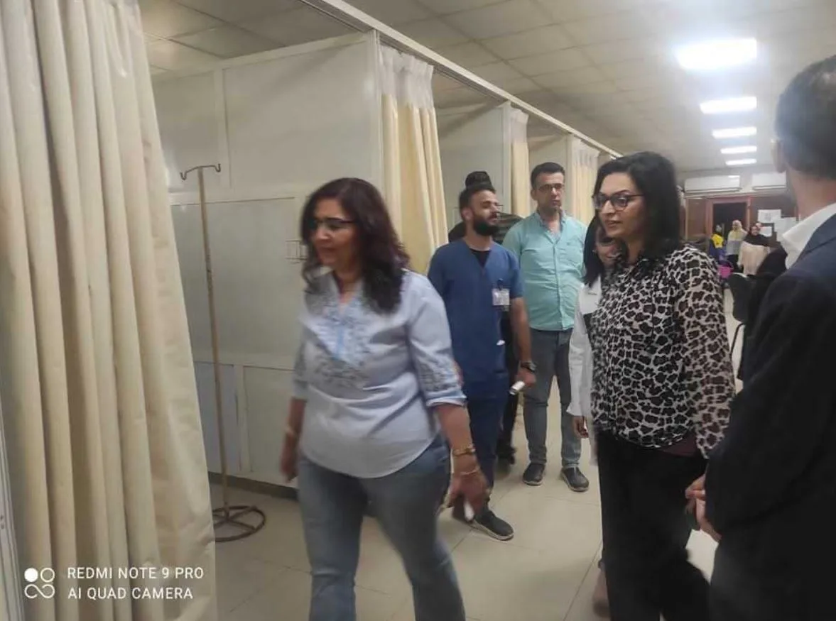 احتفالات العيد في المنيا: وكيل وزارة الصحة يزور عدة مستشفيات للاطّلاع على جاهزيتها احتفالات العيد في المنيا: وكيل وزارة الصحة يزور عدة مستشفيات للاطّلاع على جاهزيتها