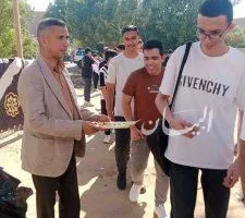 انطلاق ماراثون امتحانات الثانوية العامة في الفيوم، وسط أجواء من البهجة والفرح بين الطلاب أمام اللجان