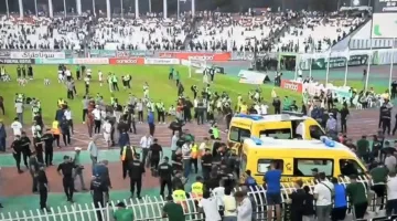 تشويش احتفالات مولودية الجزائر بلقب الدوري بسبب سقوط مشجعين من المدرجات