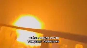 انفجارات هائلة وأضرار جسيمة في مرافق تل أبيب