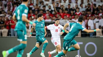 الشوط الثاني: الأردن يقابل العراق بالتعادل 0 – 0