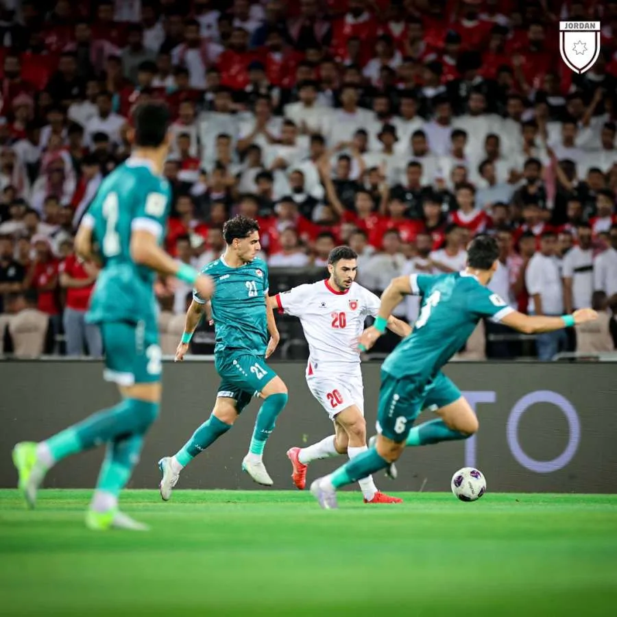 الشوط الثاني: الأردن يقابل العراق بالتعادل 0 – 0 الشوط الثاني: الأردن يقابل العراق بالتعادل 0 – 0