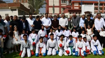 وزير الرياضة ومحافظ دمياط يقومان بزيارة تفقدية لمراكز شباب حجاجة وتفتيش السرو