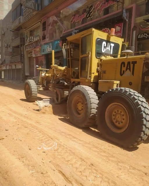 الغربية تواصل تعبيد شارع الجلاء في المحلة الكبرى الغربية تواصل تعبيد شارع الجلاء في المحلة الكبرى