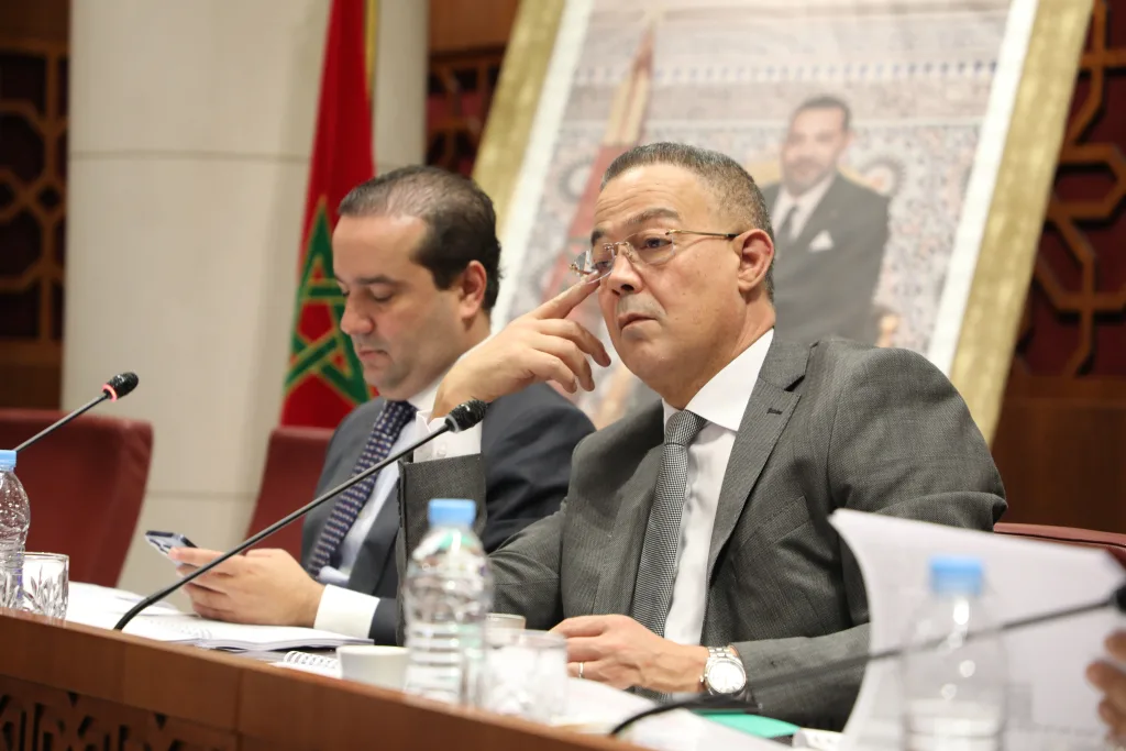 لقجع: نتائج تطبيق ميزانية 2023 مشجعة رغم الظروف الصعبة على الصعيدين الدولي والوطني لقجع: نتائج تطبيق ميزانية 2023 مشجعة رغم الظروف الصعبة على الصعيدين الدولي والوطني