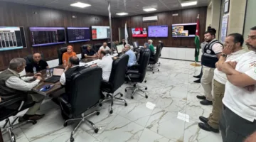 “الخرابشة” يراقب استعداد القدرات الفنية لتحسين كفاءة الشبكة الكهربائية