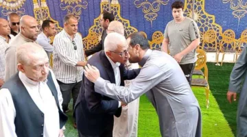 محافظ شمال سيناء يعزي عائلة الشريف في وفاة مسؤول حزب حماة الوطن