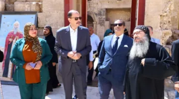 محافظ سوهاج: الدير الأبيض والأحمر يمثلان معالم أثرية هامة في سياحة الدين.