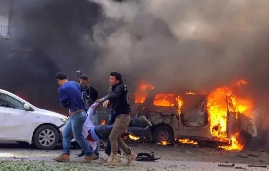 عاجل من سوريا: انفجار في كنيسة دمشق ي震动 العاصمة السورية.. هجوم انتحاري دموي يخلف عشرات الضحايا والمصابين خلال قداس الأحد. عاجل من سوريا: انفجار في كنيسة دمشق ي震动 العاصمة السورية.. هجوم انتحاري دموي يخلف عشرات الضحايا والمصابين خلال قداس الأحد.