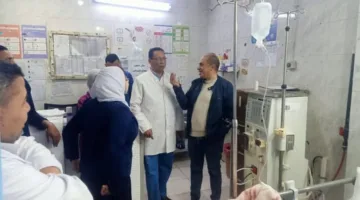 وكيل الصحة في الوادي الجديد يقوم بجولة تفقدية في المستشفيات والوحدات الصحية بالداخلة وبلاط