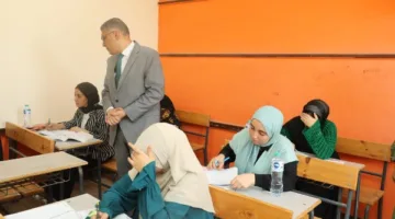 محافظ الجيزة يزور مراكز امتحانات الثانوية العامة في أبو النمرس والحوامدية